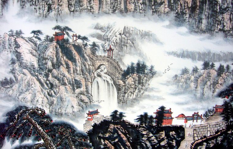 国画精品山水画